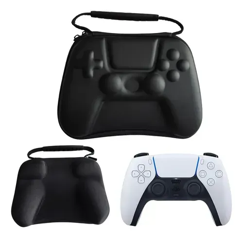 Foto 1 de Estuche Rígido Control PS5 Goma Anti Golpes