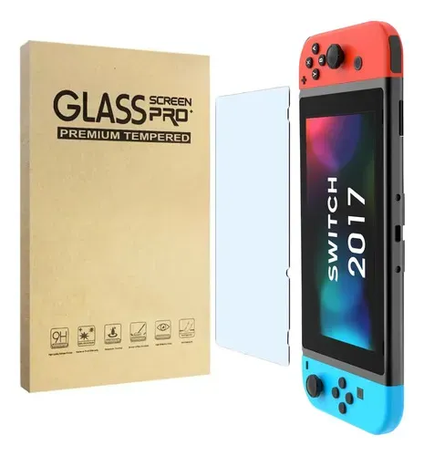Lámina Protectora Vidrio Templado Nintendo Switch 1