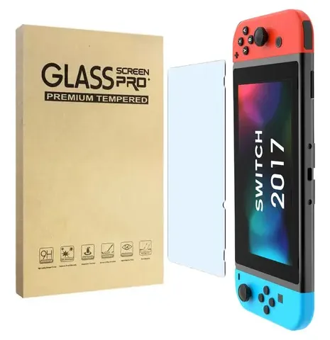 Lámina Protectora Vidrio Templado Nintendo Switch 1