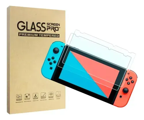 Foto 1 de Pack 2 Lámina Vidrio Templado Nintendo Switch 1