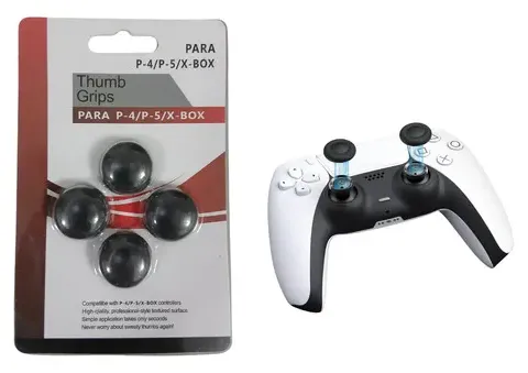 Pack 4 Grips Goma Joystick PS5 / PS4 / Xbox