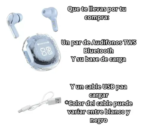 Foto 2 de Audifonos Bluetooth Tws Ultrapods Pro Inalambricos Azul