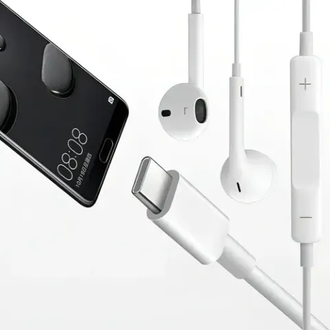 Foto 3 de Audífonos Manos Libres Tipo C para Celular
