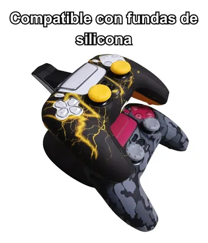 Foto 4 de Cargador Dual Estacion Base De Carga Para Controles Ps5 Negro