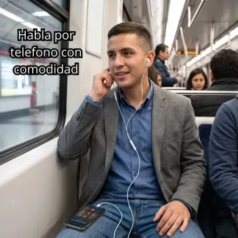 Foto 5 de Audífonos Manos Libres Tipo C para Celular