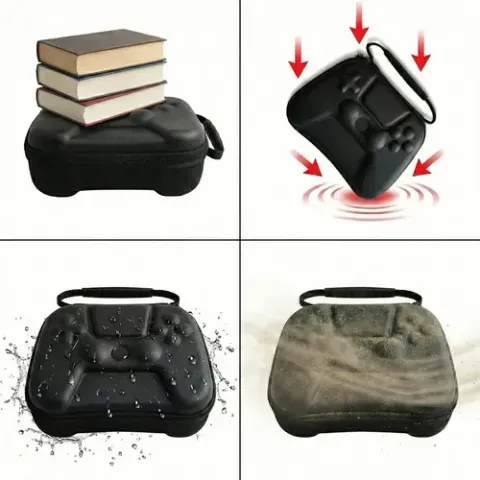 Foto 5 de Kit Estuche Rígido Funda Acrílico Grips PS5